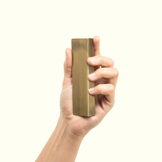 Solid Brass Aged