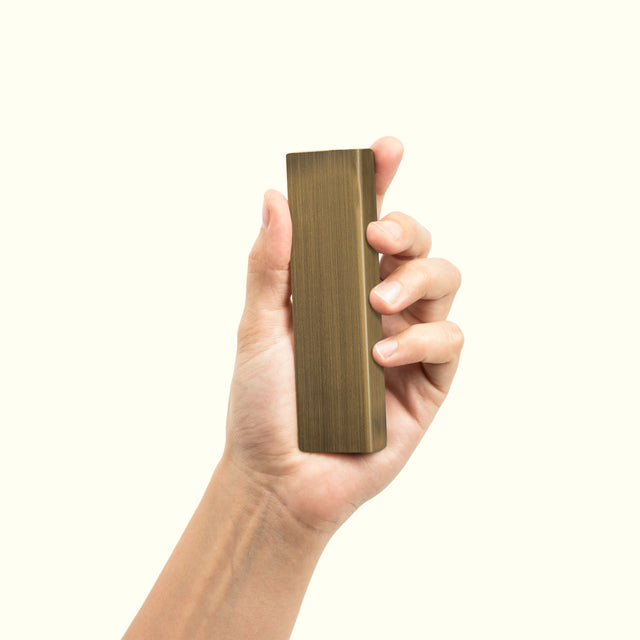 Solid Brass Aged
